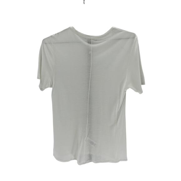 Rag & Bone 'Micheal' White Rayon Tee Size S / P - Picture 3 of 4